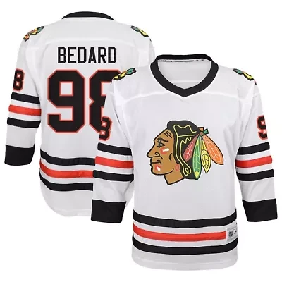 NHL Connor Bedard Chicago Blackhawks Away Replica Player Jersey
