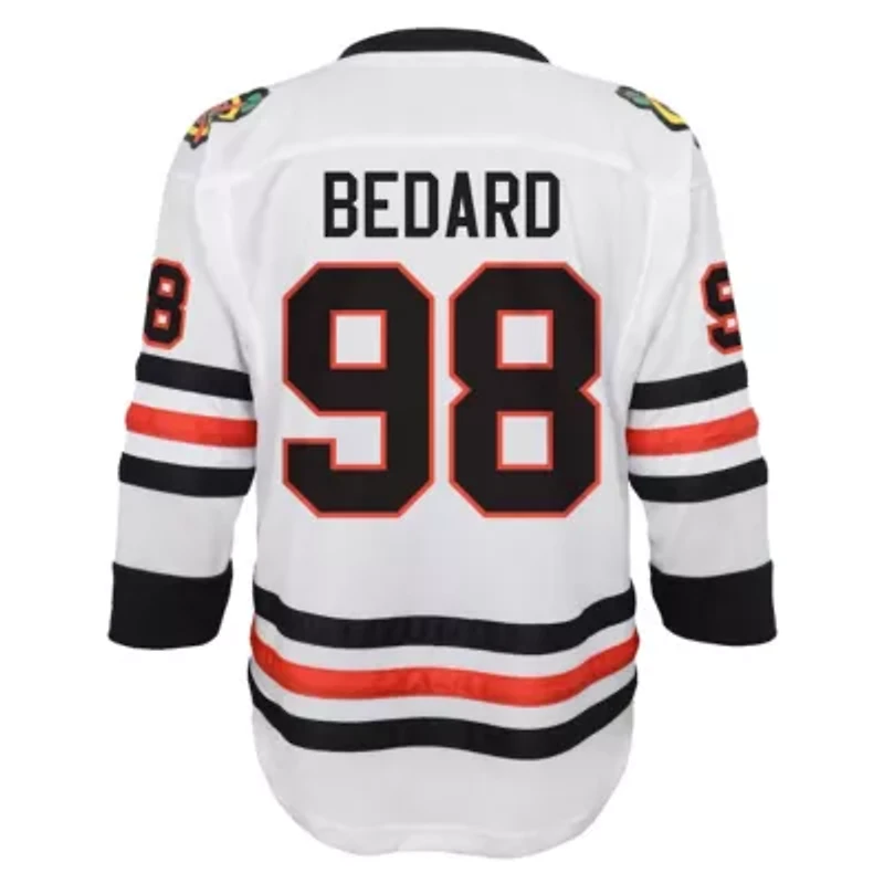 NHL Connor Bedard Chicago Blackhawks Away Replica Player Jersey