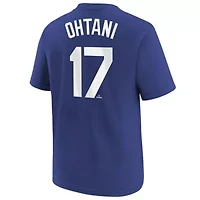 MLB Nike Shohei Ohtani Los Angeles Dodgers Name & Number T-Shirt