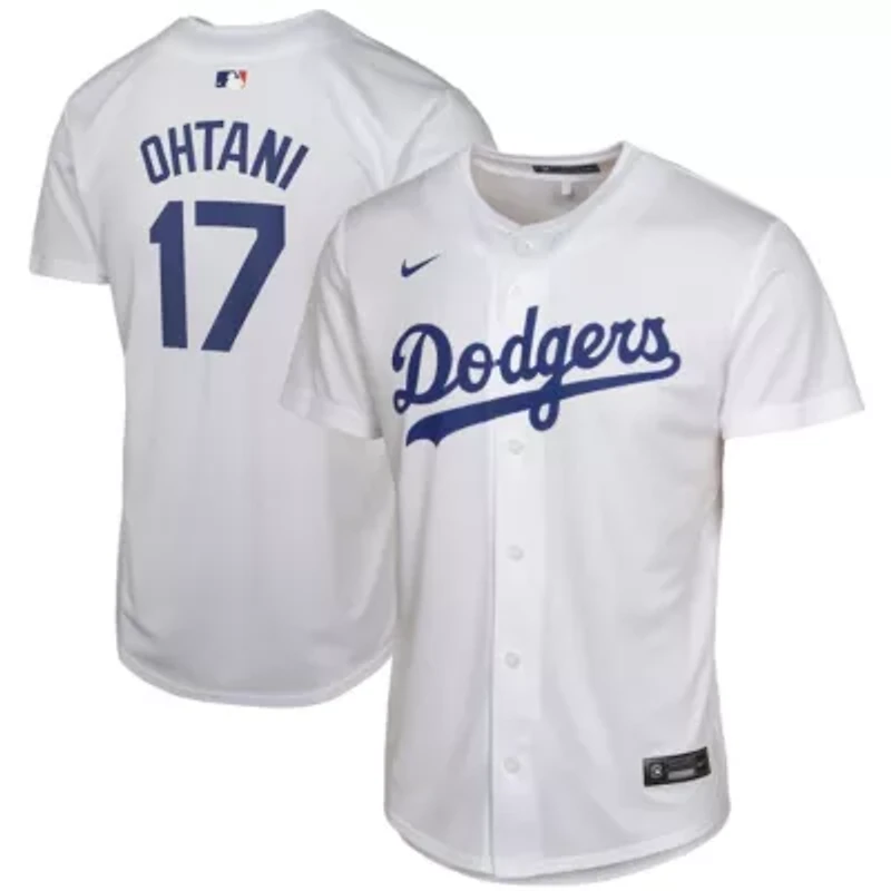 MLB Nike Shohei Ohtani Los Angeles Dodgers Home Player Game Jersey