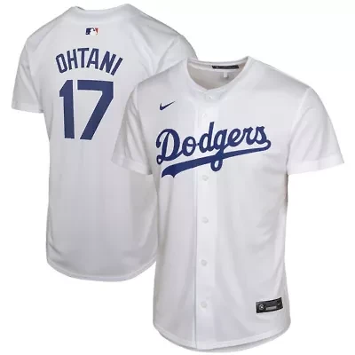 MLB Nike Shohei Ohtani Los Angeles Dodgers Home Player Game Jersey