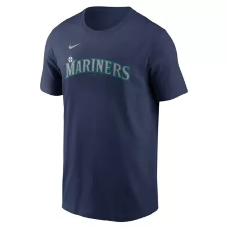 MLB Nike Julio Rodríguez Seattle Mariners Home Player Name & Number T-Shirt