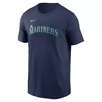 MLB Nike Julio Rodríguez Seattle Mariners Home Player Name & Number T-Shirt