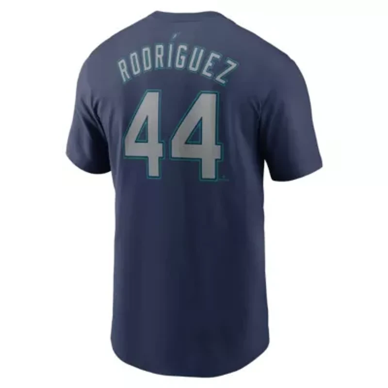 MLB Nike Julio Rodríguez Seattle Mariners Home Player Name & Number T-Shirt