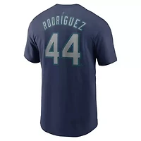 MLB Nike Julio Rodríguez Seattle Mariners Home Player Name & Number T-Shirt