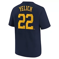 MLB Nike Christian Yelich Milwaukee Brewers Home Player Name & Number T-Shirt