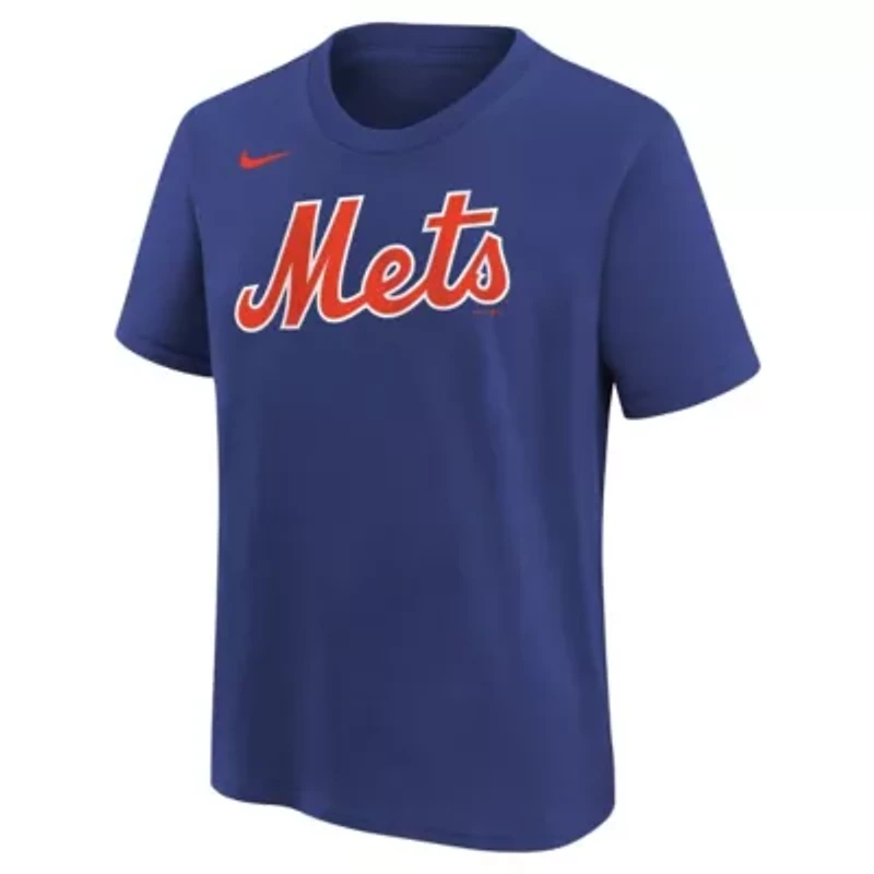 MLB Nike Francisco Lindor New York Mets Home Player Name & Number T-Shirt
