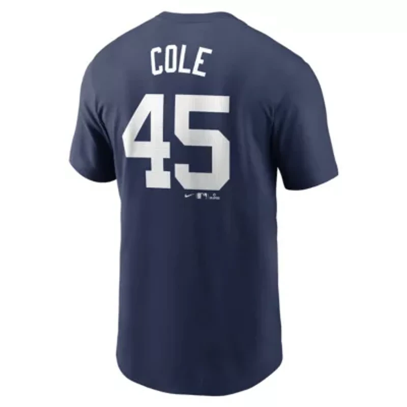 MLB Nike Gerrit Cole New York Yankees Home Player Name & Number T-Shirt