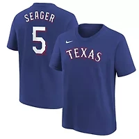 MLB Nike Corey Seager Texas Rangers Home Player Name & Number T-Shirt