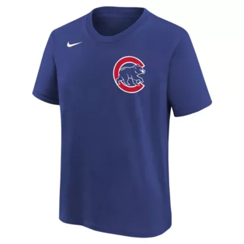 MLB Nike Dansby Swanson Chicago Cubs Home Player Name & Number T-Shirt