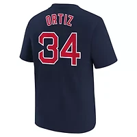 Boston Red Sox MLB Nike David Ortiz Home Player Name & Number T-Shirt