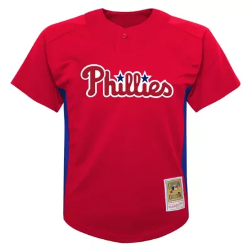 MLB Preschool Roy Halladay Philadelphia Phillies Cooperstown Collection Mesh Batting Practice Jersey