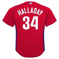 MLB Preschool Roy Halladay Philadelphia Phillies Cooperstown Collection Mesh Batting Practice Jersey