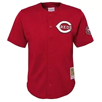 MLB Ken Griffey Jr. Cincinnati Reds Cooperstown Collection Mesh Batting Practice Jersey