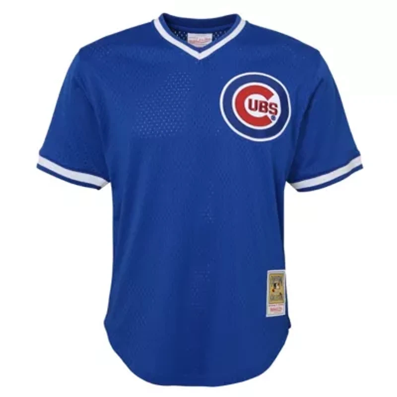 MLB Ryne Sandberg Chicago Cubs Cooperstown Collection Mesh Batting Practice Jersey