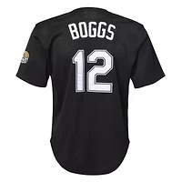 MLB Wade Boggs Tampa Bay Rays Cooperstown Collection Mesh Batting Practice Jersey