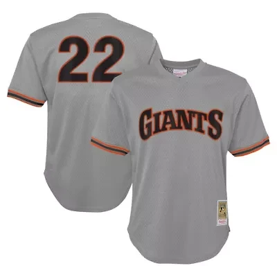 MLB Will Clark San Francisco Giants Cooperstown Collection Mesh Batting Practice Jersey