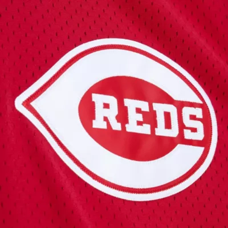 MLB Barry Larkin Cincinnati Reds Cooperstown Collection Mesh Batting Practice Jersey