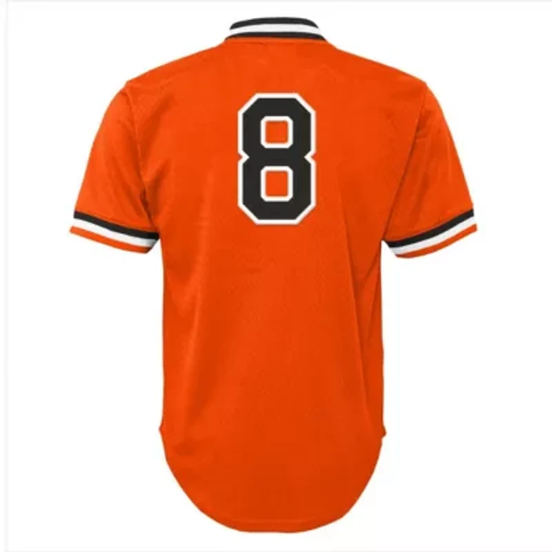MLB Cal Ripken Jr. Baltimore Orioles Cooperstown Collection Mesh Batting Practice Jersey