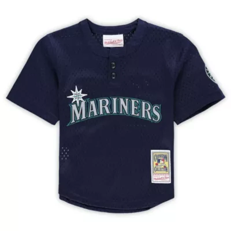 MLB Ken Griffey Jr. Seattle Mariners Cooperstown Collection Mesh Batting Practice Jersey