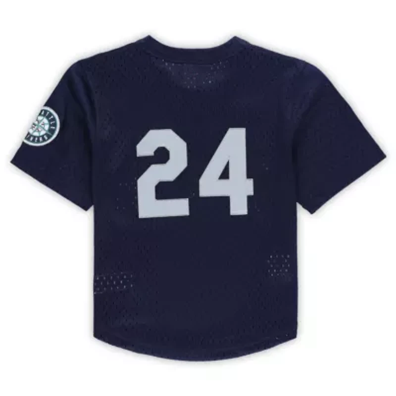 MLB Ken Griffey Jr. Seattle Mariners Cooperstown Collection Mesh Batting Practice Jersey