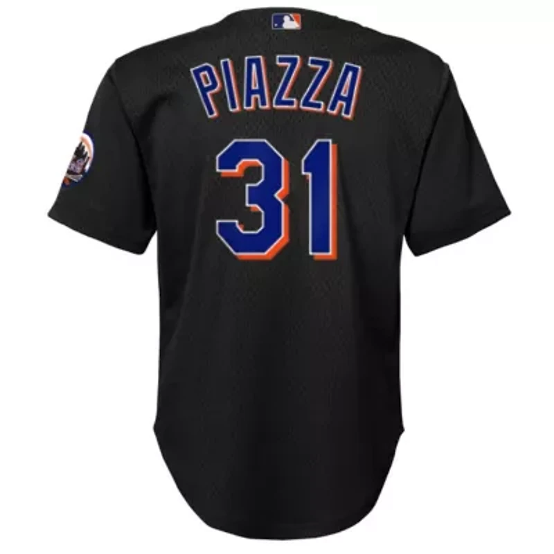 MLB Mike Piazza New York Mets Cooperstown Collection Mesh Batting Practice Jersey