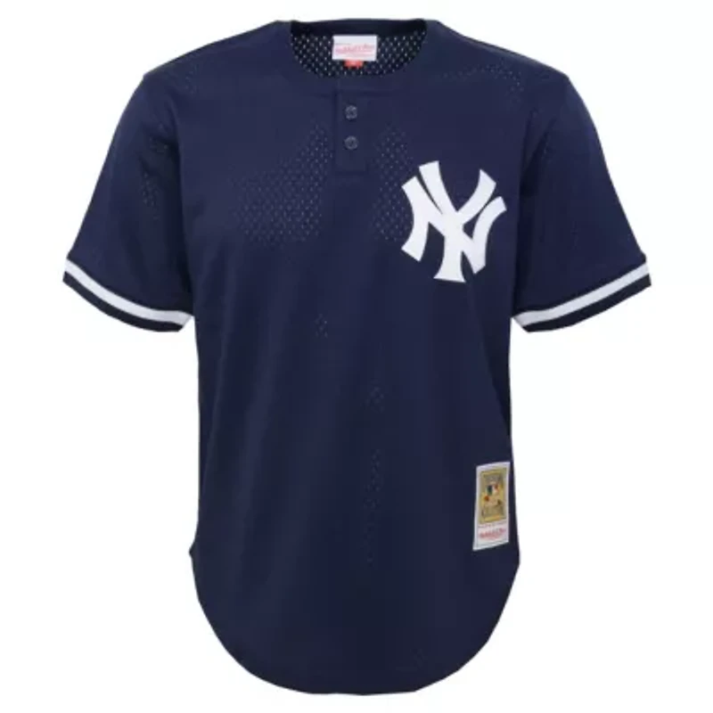 MLB Derek Jeter New York Yankees Cooperstown Collection Mesh Batting Practice Jersey