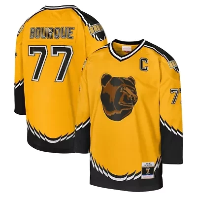 NHL Ray Bourque 1996-97 Line Captain Patch Player Jersey