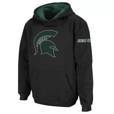 NCAA Michigan State Spartans Big Logo Pullover Hoodie