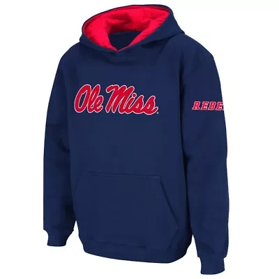 NCAA Ole Miss Rebels Big Logo Pullover Hoodie