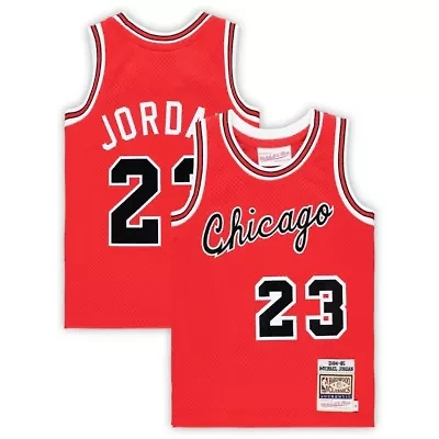 NBA Preschool Michael Jordan Chicago Bulls Hardwood Classics 1984/85 Authentic Swingman Jersey