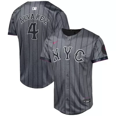 MLB Nike Francisco Alvarez New York Mets 2024 City Connect Limited Player Jersey