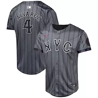 MLB Nike Francisco Alvarez New York Mets 2024 City Connect Limited Player Jersey