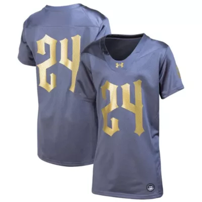 NCAA Under Armour Notre Dame Fighting Irish 2024 Shamrock Series Replica Jersey
