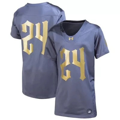 NCAA Under Armour Notre Dame Fighting Irish 2024 Shamrock Series Replica Jersey