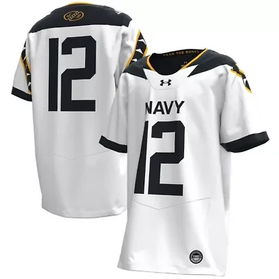 Navy Midshipmen NCAA Under Armour 2024 Rivalry Replica Jersey