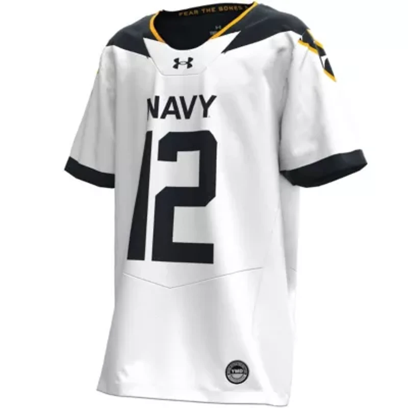 Navy Midshipmen NCAA Under Armour 2024 Rivalry Replica Jersey