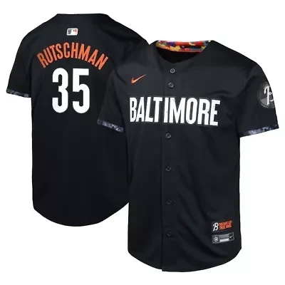 MLB Nike Adley Rutschman Baltimore Orioles City Connect Limited Player Jersey