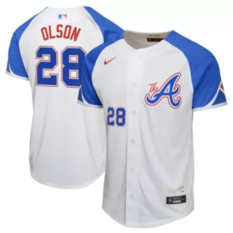 MLB Nike Matt Olson Atlanta Braves City Connect Limited Player Jersey