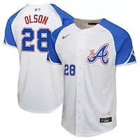 MLB Nike Matt Olson Atlanta Braves City Connect Limited Player Jersey