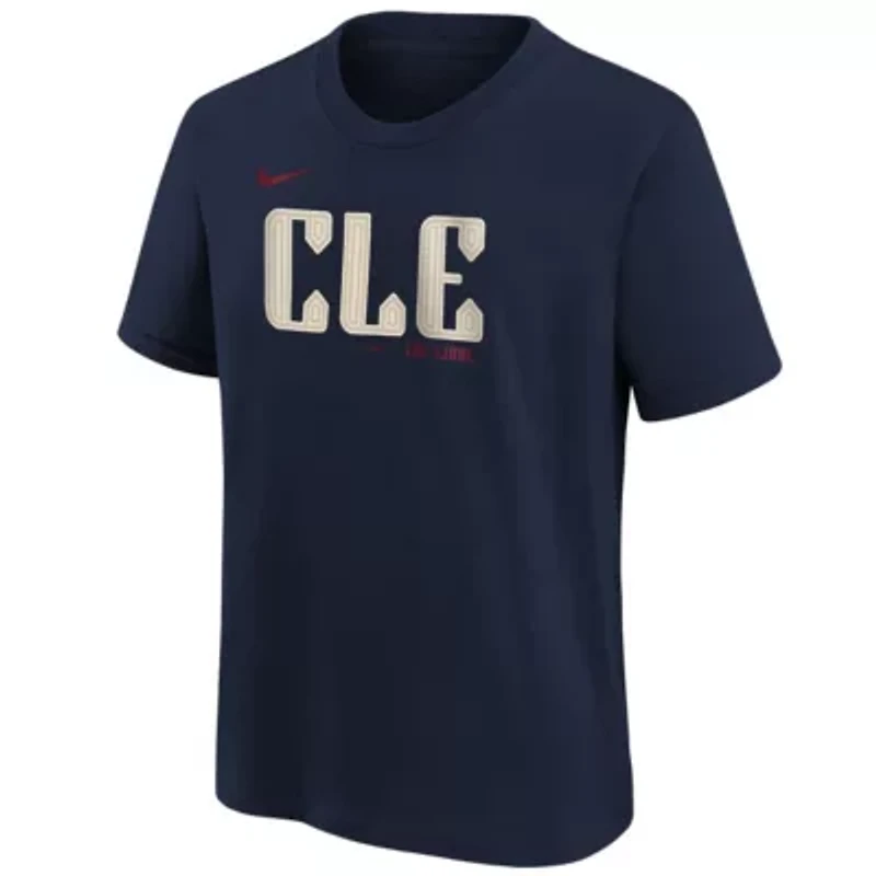 MLB Nike Jose Ramirez Cleveland Guardians 2024 City Connect Name & Number T-Shirt
