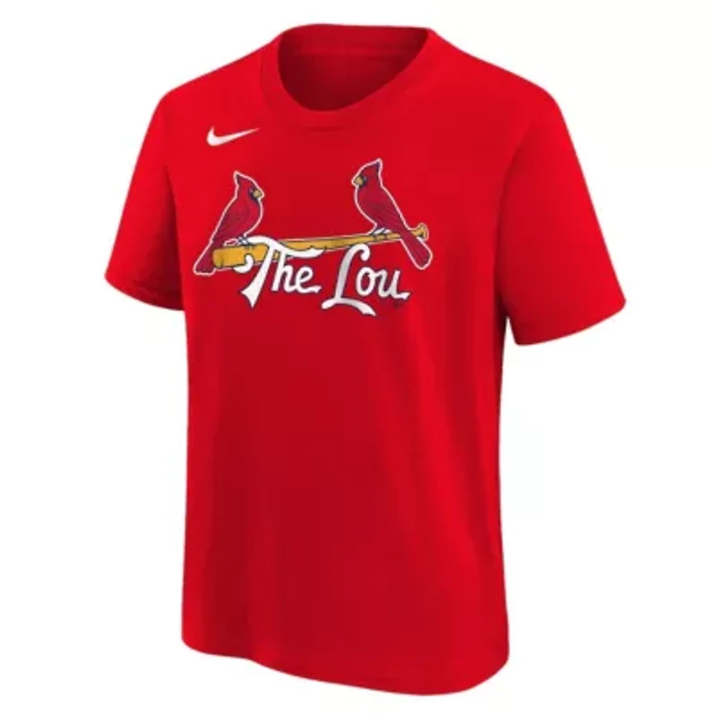 MLB Nike Nolan Arenado St. Louis Cardinals 2024 City Connect Name & Number T-Shirt