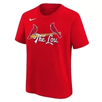 MLB Nike Nolan Arenado St. Louis Cardinals 2024 City Connect Name & Number T-Shirt