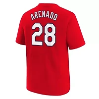 MLB Nike Nolan Arenado St. Louis Cardinals 2024 City Connect Name & Number T-Shirt
