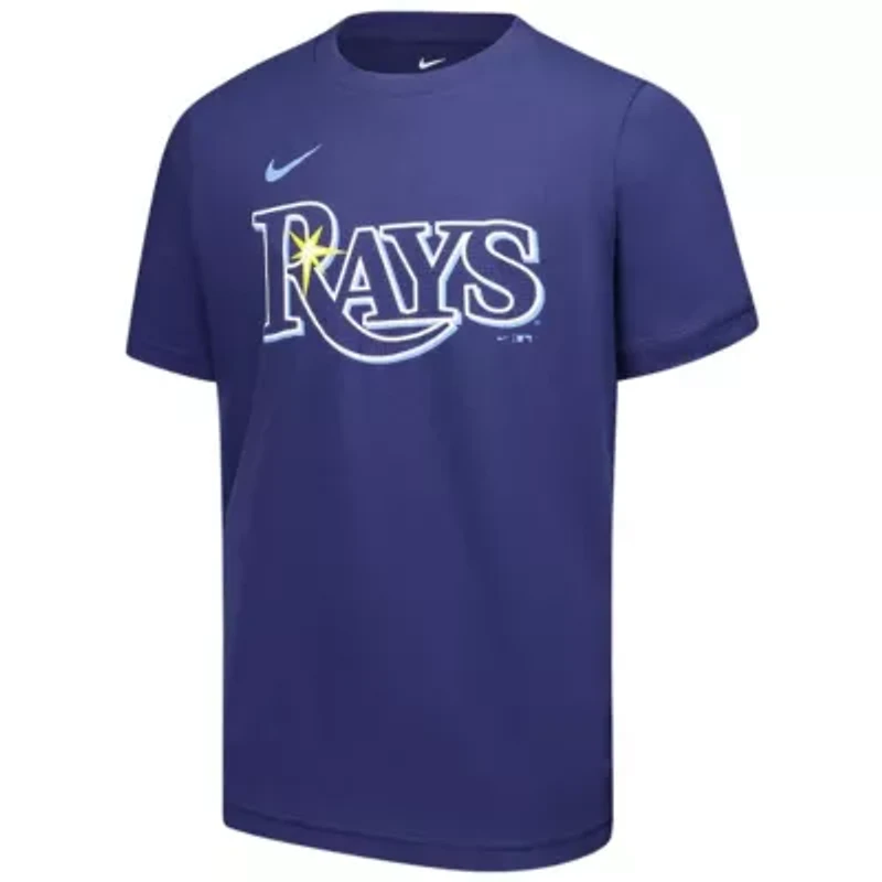 MLB Nike Junior Caminero Tampa Bay Rays Name & Number T-Shirt
