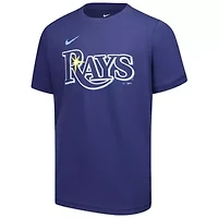 MLB Nike Junior Caminero Tampa Bay Rays Name & Number T-Shirt