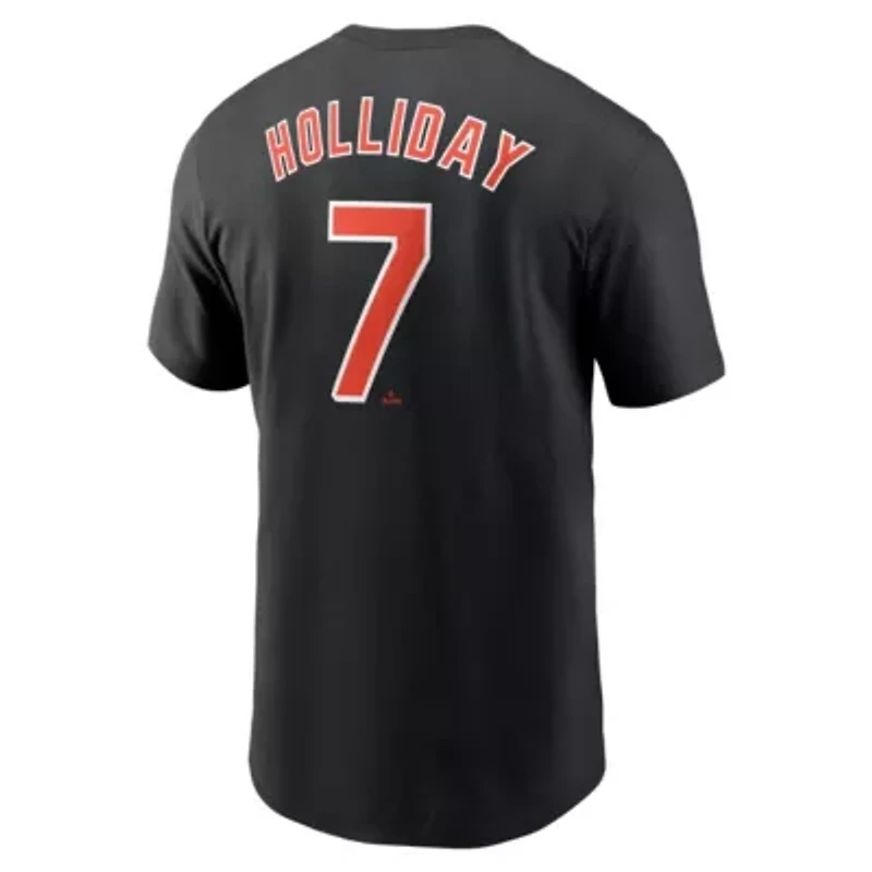 MLB Nike Jackson Holliday Baltimore Orioles Fuse Name & Number T-Shirt