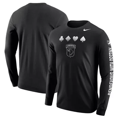 Army Black Knights NCAA Nike 2024 Rivalry Collection Suit Long Sleeve T-Shirt