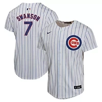 MLB Nike Dansby Swanson Chicago Cubs Home Game Player Jersey