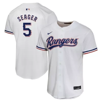 MLB Nike Corey Seager Texas Rangers Home Game Player Jersey